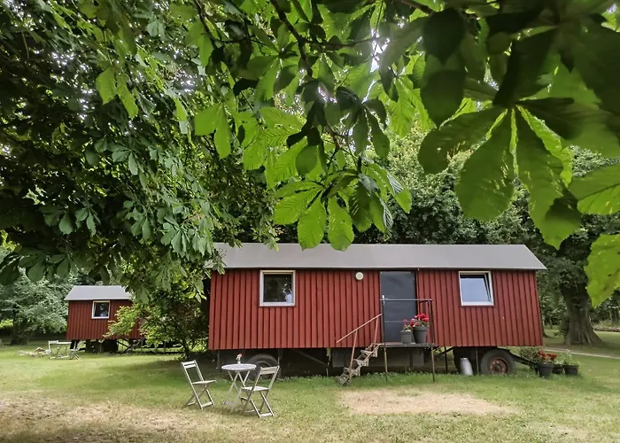 Schaeferwagen Auf Dem Biogut-Saalkow