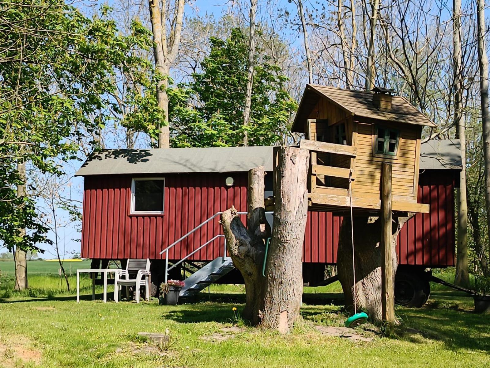 Campsite Schaeferwagen Auf Dem Biogut-saalkow