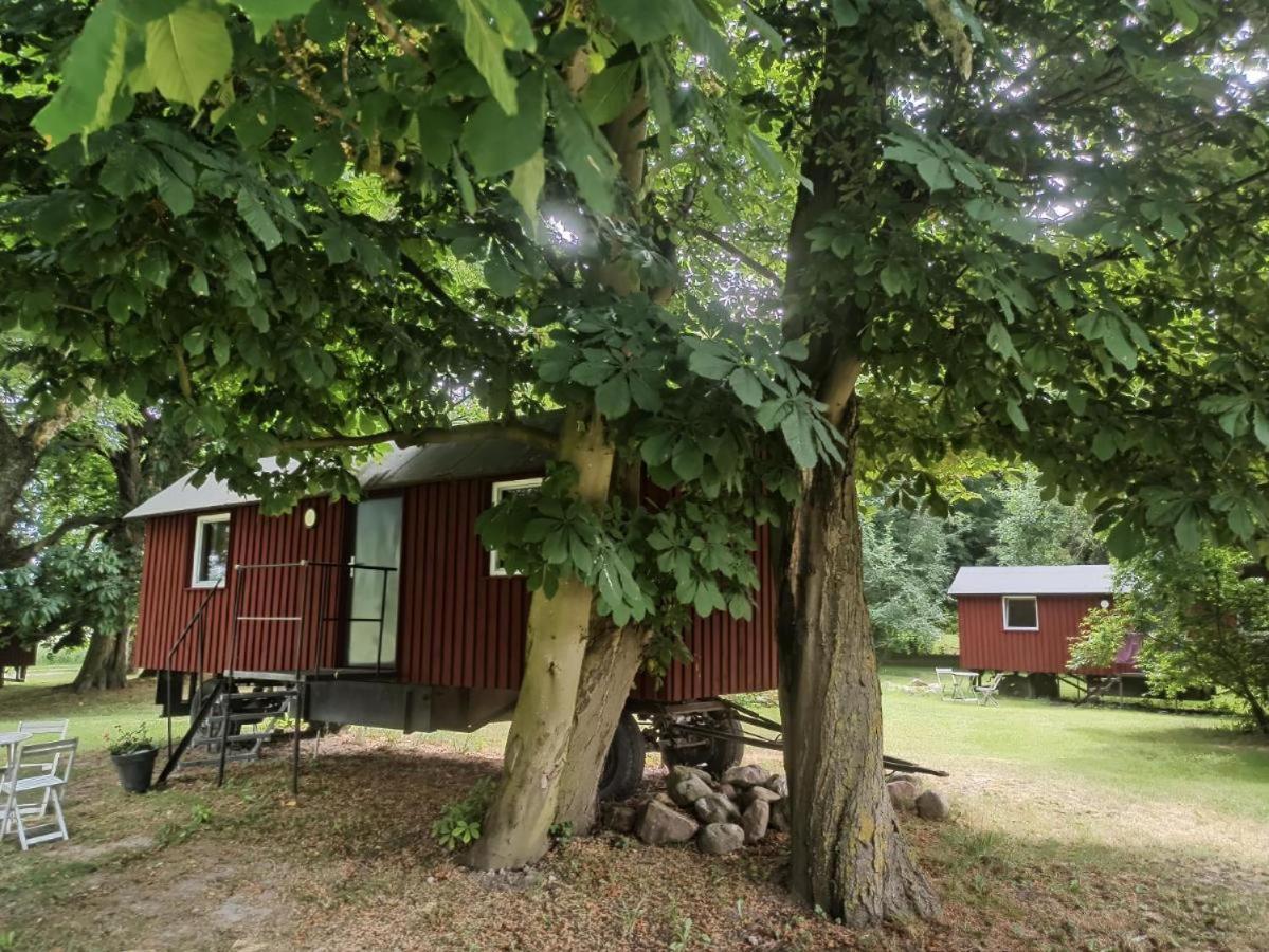 Campsite Schaeferwagen Auf Dem Biogut-saalkow *